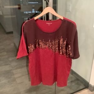 4 for $15 Coldwater Creek Sequin Top L